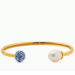 New Kate Spade pearl power flex cuff